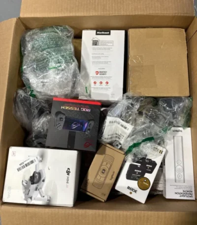 AMZ Electronics – 20 Items – BOX – RETURNS